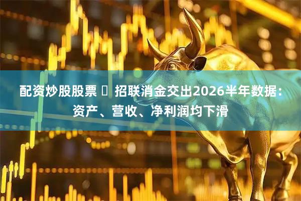 配资炒股股票 ​招联消金交出2026半年数据：资产、营收、净利润均下滑